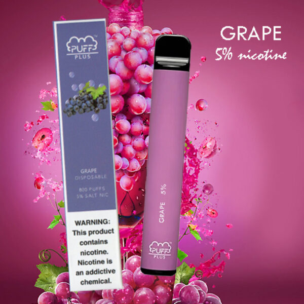 PUFF PLUS Grape 800 puff
