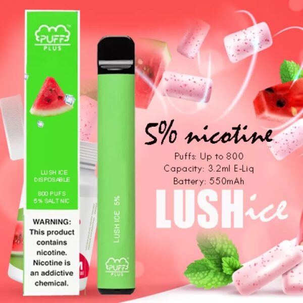 PUFF PLUS Lush Ice 800 puff