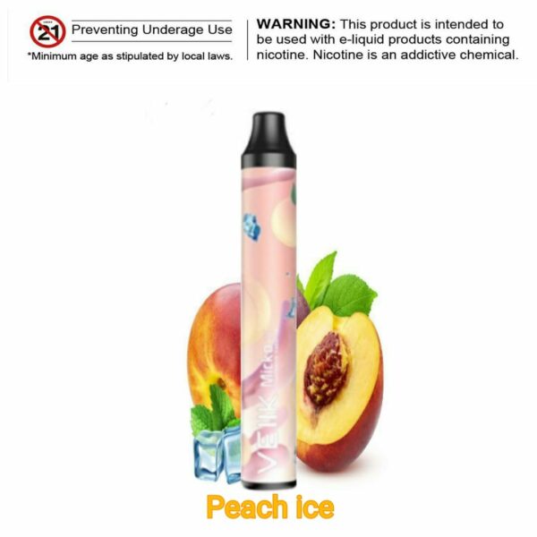 VEIIK MICKO Peach Ice 600 puff