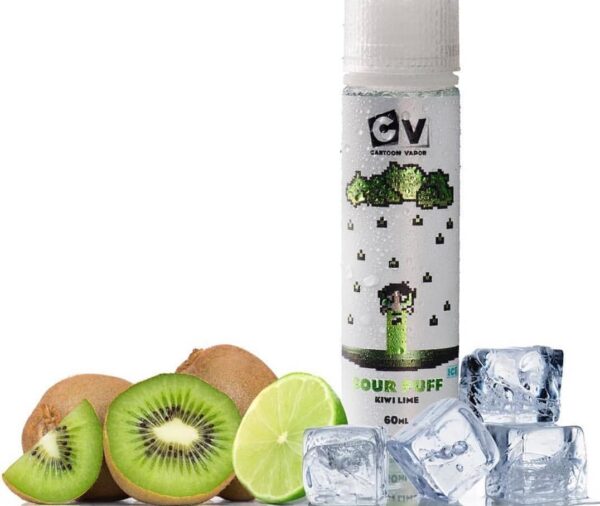 CV SOUR PUFF ICE - kiwi lime