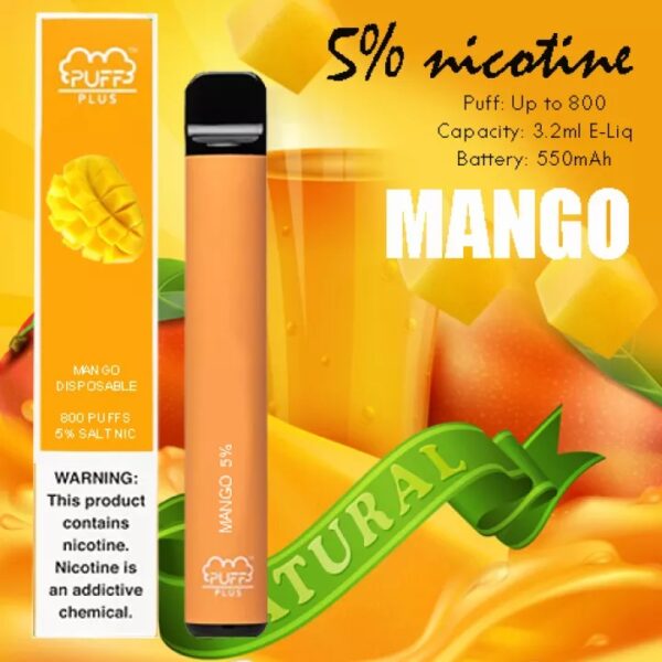 PUFF PLUS Mango 800 puff