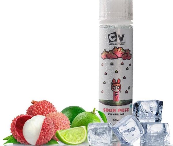 CV SOUR PUFF - LYCHEE LIME ICE