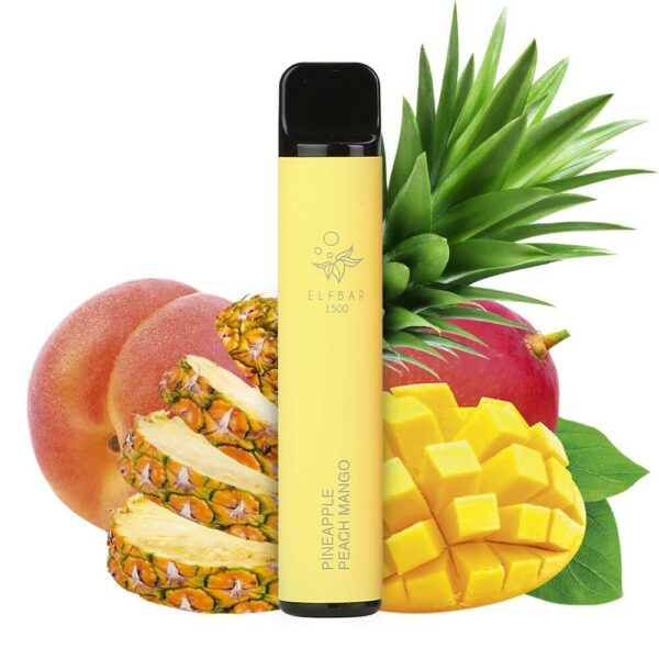 ELF BAR 1500 PUFF PINEAPPLE PEACH MANGO