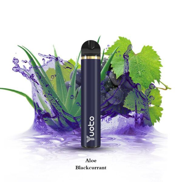 YUOTO 1500 puff Aloe Blackcurrant
