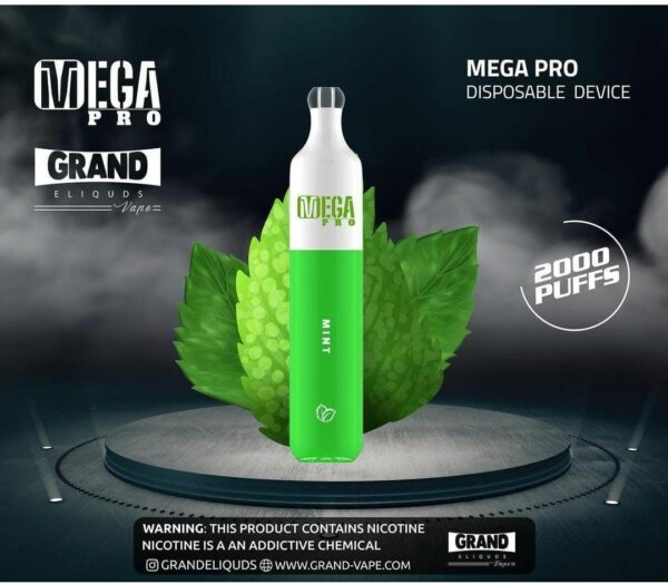 MEGA PRO MINT 2000 Puff 50mg