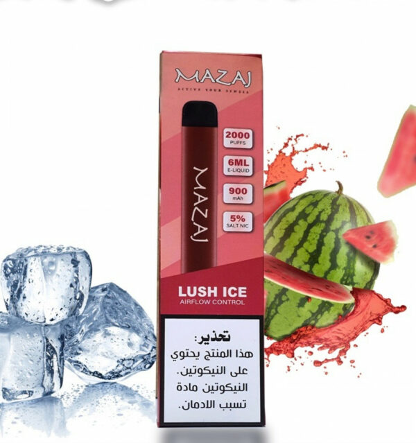 Mazaj 2000 puff Lush Ice