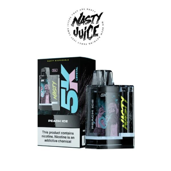 NASTY DISPOSABLE 5K - PEACH ICE
