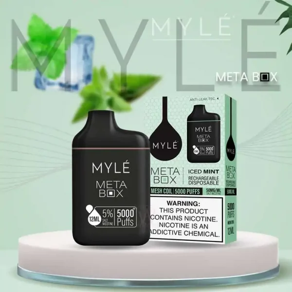 Myle Meta Box Iced Mint (5000 puff)