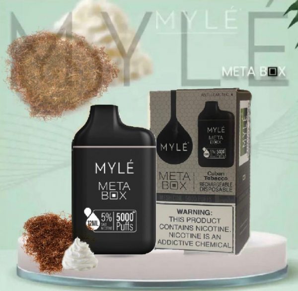 Myle Meta Box CUBAN TOBACCO (5000 puff)