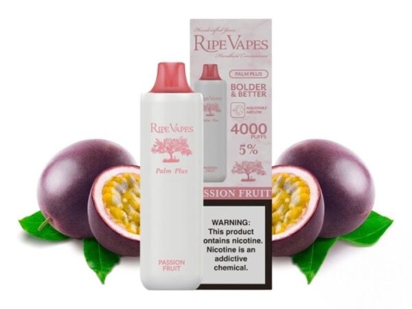 Ripe Vapes Palm Plus 4000 PUFF - Passion Fruit