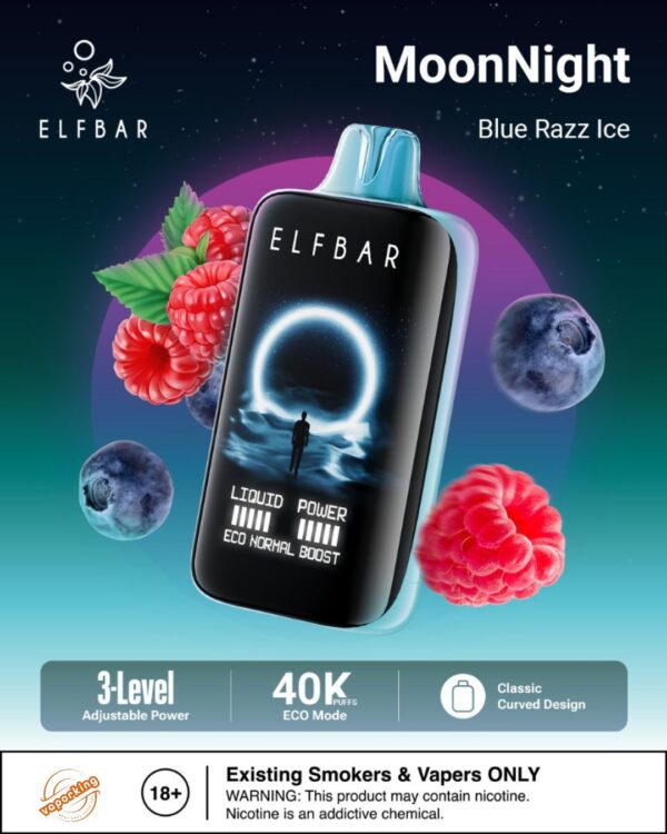 ELF BAR 40,000 PUFFS - Blue Razz Ice