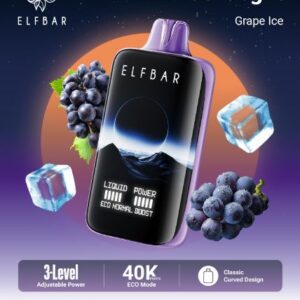 ELF BAR 40,000 PUFFS - Grape Ice