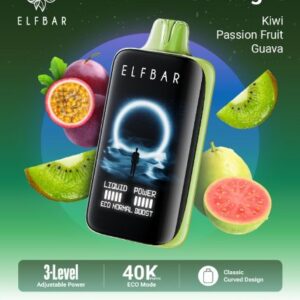 ELF BAR 40,000 PUFFS - Kiwi Passion Fruit Guava