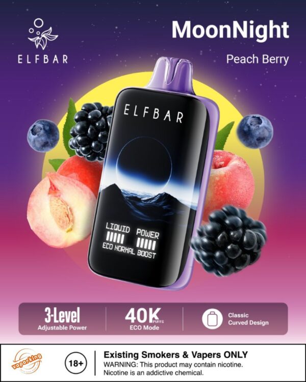 ELF BAR 40,000 PUFFS - Peach Berry