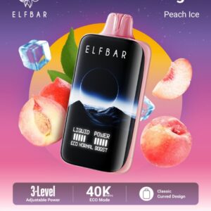 ELF BAR 40,000 PUFFS - Peach Ice