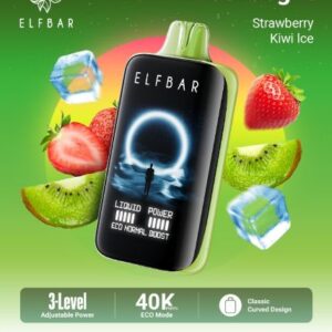 ELF BAR 40,000 PUFFS - Strawberry Kiwi Ice